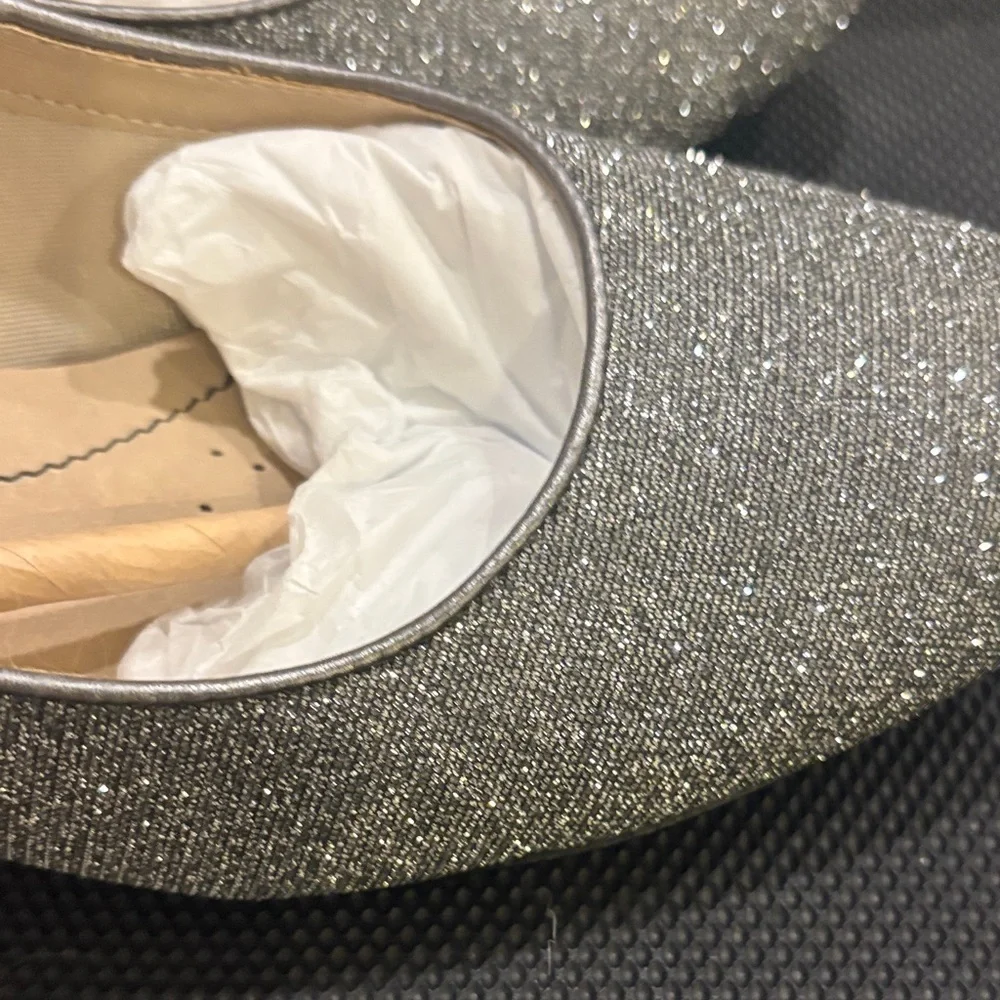 Life Stride Glittering Gray / sliver Heels